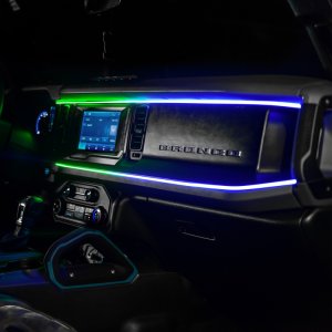 Ford Bronco LED Interior Dash Lighting Kit - ORACLE Lighting - ColorSHIFT Dynamic - Dynamic ColorSHIFT - `21-`25